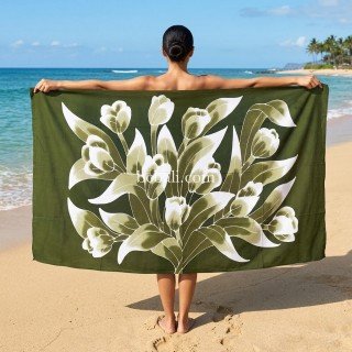 Rayon Sarong Hand Painted Handmade in Bali 